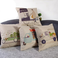 Cushion Cover Cotton Fabric Square Sold By PC