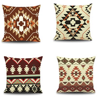 Cushion Cover Cotton Fabric Square Sold By PC