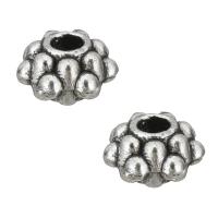 Zinc Alloy Jewelry Beads antique silver color plated nickel lead & cadmium free Approx 1.5mm Sold By Lot