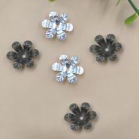 Brass Bead Cap Flower plated nickel lead & cadmium free 13mm Approx 1.5mm Sold By Bag