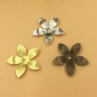 Brass Bead Cap Flower plated nickel lead & cadmium free 26mm Approx 1.5mm Sold By Bag