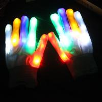 Nylon Hand Halloween Jewelry Gift & LED multi-colored 230mm Sold By Pair