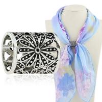 Scarf Buckle Zinc Alloy plated for woman lead & cadmium free Sold By PC