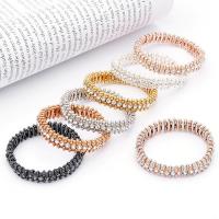 Unisex Armband, Zinc Alloy, plated, uniseks & met strass, meer kleuren voor de keuze, lood en cadmium vrij, 20mm, Per verkocht Ca 7.5 inch Strand