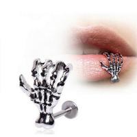 Stainless Steel Lip Ring plated for woman Sold By Lot