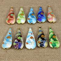 Cloisonne Pendants Teardrop handmade Approx 1.5mm Sold By Bag