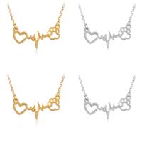 Unisex Ketting, Zinc Alloy, met 1.7inch extender keten, plated, uniseks & ovale keten, meer kleuren voor de keuze, nikkel, lood en cadmium vrij, 45x20mm, Per verkocht Ca 15 inch Strand