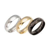 Stainless Steel Finger Ring plated Unisex Sold By PC