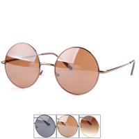 Fashion Sunglasses Metal with PC plastic lens Unisex Sold By PC