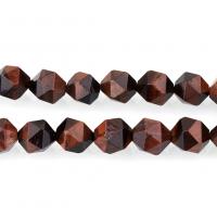 Red Tiger Eye Stone Bead, naturliga & olika storlek för val & fasetterad, Hål:Ca 1mm, Såld Per Ca 15 inch Strand