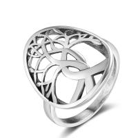 Thailand Sterling Sølv Finger Ring, Unisex & forskellig størrelse for valg, 21mm, Solgt af PC