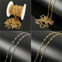 Stainless Steel Jewelry Chain with plastic spool plated Sold By Spool