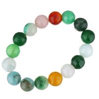 gefärbte Jade Armband, unisex & facettierte, 12mm, verkauft per ca. 7.5 ZollInch Strang