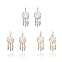 Pendientes de Diamantes de Imitación, aleación de zinc, hierro aro de pendiente, chapado, para mujer & con diamantes de imitación, más colores para la opción, libre de plomo & cadmio, 52mm, Vendido por Par