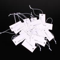 Papier Prijskaartje, met brief patroon, 17x33mm, 1000pC's/Lot, Verkocht door Lot