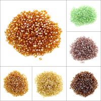 Perles de cristal losange, Double Cone, plaqué de couleurs & imitation de cristal CRYSTALLIZED™, plus de couleurs à choisir, grade AAA, 3.5x4mm, Trou:Environ 1mm, Environ 720PC/sac, Vendu par sac