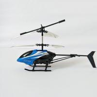 Plastic Afstandsbediening speelgoed helikopter, met Zinc Alloy, met brief patroon, 230x40x100mm, Verkocht door PC