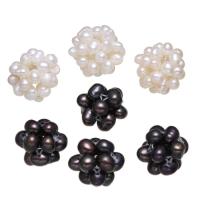 Bal Cluster Gekweekte Pearl Beads, Zoetwater Parel, meer kleuren voor de keuze, 12-20mm, Gat:Ca 2mm, Verkocht door PC