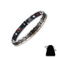 Edelstahl Armband, plattiert, gesundorientiert & für Frau, 7mm, verkauft per ca. 8 ZollInch Strang