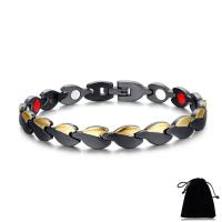 acero inoxidable Pulsera, chapado, higiénico & para mujer, 8.5mm, Vendido para aproximado 8 Inch Sarta