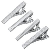 Krawatte Clip, Zinklegierung, plattiert, unisex & verschiedene Muster für Wahl, frei von Nickel, Blei & Kadmium, 6x41x16.50mm, verkauft von PC