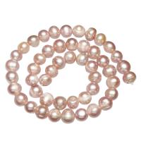 Cultured Potato Freshwater Pearl Beads natural purple 7-8mm Approx 0.8mm Sold Per Approx 15 Inch Strand