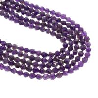 Natuurlijke Amethyst kralen, Amethist, verschillende grootte voor keus & gefacetteerde, Gat:Ca 1mm, Per verkocht Ca 15 inch Strand