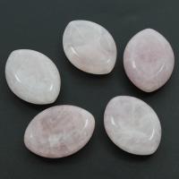 quarzo rosa cabochon, 34x25x9mm, Venduto da PC