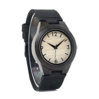 BOBOBIRD Unisex Watch, PU, -val Fa Dial & Üveg & Stainless Steel, Életvízálló & egynemű & állítható, az eredeti szín, 39mm, 20mm, Hossz Kb 6.5-9 inch, Által értékesített PC