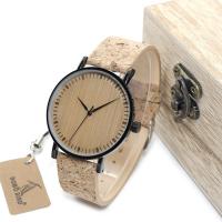 BOBOBIRD Unisex Watch, Gyanta, -val Üveg & Erdő & Stainless Steel, galvanizált, Életvízálló & egynemű & állítható, 40mm, 20mm, Hossz Kb 7-8.5 inch, Által értékesített PC