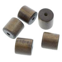 الخرز الخشب, خشب, عمود, 16X17mm, حفرة:تقريبا 4mm, 100أجهزة الكمبيوتر/حقيبة, تباع بواسطة حقيبة