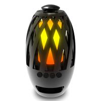 Bluetooth Lautsprecher, ABS Kunststoff, mit USB-Schnittstelle & LED & hohl, schwarz, 99x179mm, verkauft von PC