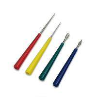 Smykker Beading Tools, Diamant, med ABS plast, blandet, 3mm, 4pc'er/sæt, Solgt af sæt