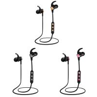 TPE Auricolare Bluetooth, with Lega di alluminio & silicone, per lo sport & Auricolari, nessuno, 100x160x30mm, Venduto da filo