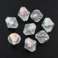 acrilico perla, 10x11mm, Foro:Appross. 1mm, Appross. 1370PC/borsa, Venduto da borsa