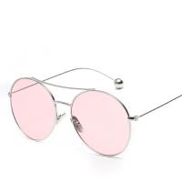 Fashion Sunglasses Zinc Alloy with PC plastic lens plated anti ultraviolet & for woman lead & cadmium free Sold By PC