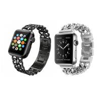 Correas de reloj, acero inoxidable, chapado, para el reloj de apple & unisexo & diverso tamaño para la opción, más colores para la opción, longitud aproximado 9 Inch, Vendido por UD