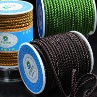 Νάιλον κορδόνι, Nylon Cord, με πλαστικό καρούλι, περισσότερα χρώματα για την επιλογή, 3mm, Περίπου 12m/spool, Sold Με spool