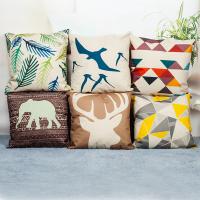 Cushion Cover Cotton Fabric Square printing Sold By PC