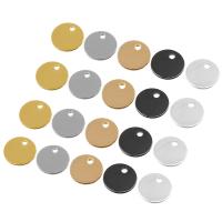 ottone pendente, Cerchio piatto, placcato, nessuno, assenza di nichel,piombo&cadmio, 8mm, Foro:Appross. 1mm, 20PC/borsa, Venduto da borsa