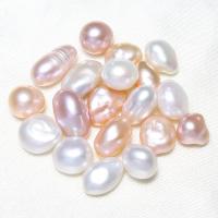 Makeanveden viljeltyjä tumallisissa Helmiäishelmet, Viljellyt makeanveden tumallisissa Pearl, luonnollinen, no reikä, enemmän värejä valinta, 9-10mm, Myymät PC