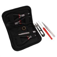 Najlon Nakit Tool Set, s Plastika & Nehrđajući čelik, višenamjenski, crn, 15.6x11.4mm, Prodano By Set