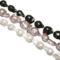 Slatkovodni Kulturan jezgrom Pearl perle, Kulturan Slatkovodni jezgrom Pearl, više boja za izbor, 13-15mm, Rupa:Približno 0.8mm, Prodano Per Približno 15 inčni Strand