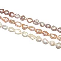 Barokní kultivované sladkovodní perle, Sladkovodní Pearl, přírodní, více barev na výběr, 6-10mm, Otvor:Cca 0.8mm, Prodáno za Cca 15 inch Strand