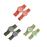 Redear®Unisex Korut Watch, Puu, kanssa Lasi & Ruostumaton teräs, erikokoisia valinnalle, enemmän värejä valinta, Myymät PC