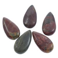 Keltuainen Stone Riipus, Kyynel, erikokoisia valinnalle, Reikä:N. 1mm, 5PC/laukku, Myymät laukku