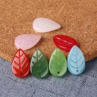 Plants Lampwork Pendants Leaf handmade Approx 1mm Sold By Lot