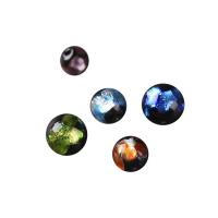 Handgemaakte Lampwork Beads, Ronde, verschillende grootte voor keus, meer kleuren voor de keuze, Gat:Ca 2mm, Verkocht door PC