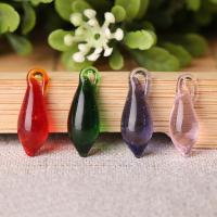 Fashion Lampwork Pendants Teardrop handmade Approx 2mm Sold By PC