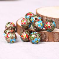 Бусины Lampwork с золотым песком, Лэмпворк, Связанный вручную, золотой песок, 14mm, отверстие:Приблизительно 1mm, продается PC